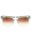 David Beckham Db 7000/s Flat Rectangular Sunglasses For Men In Brown