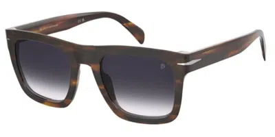 David Beckham Db 7000/s Flat Wr9/dg Men's Sunglasses Brown Size 54