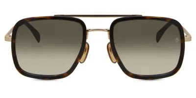 David Beckham Db 7002/s 06j/9k Occhiali Da Sole Tartarugatishell Per Uomo In Brown