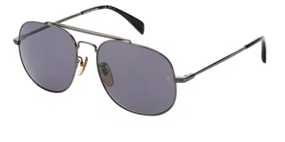 David Beckham Db 7004/s Polarized V81/m9 Occhiali Da Sole Grigi Per Uomo In Gray