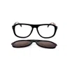 David Beckham Db 7006/g/cs Rectangular Black Acetate Eyeglass Frames In Black