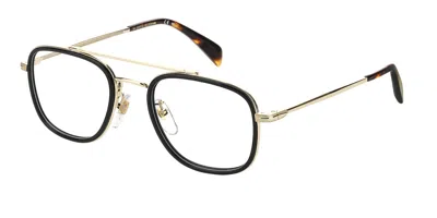 David Beckham Db 7012 Rhl Occhiali Da Vista Neri Per Uomo (solo Montatura) In Multi