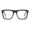 David Beckham Db 7020 Bold Rectangular Frame Eyeglasses In Black