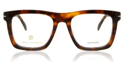 David Beckham Db 7020 Wr9 Occhiali Da Vista Tartarugatishell Per Uomo (solo Montatura) In Yellow