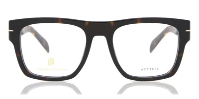 David Beckham Db 7020/bold 086 Men's Glasses Tortoiseshell Size 51 - Free Lenses - Blue Light Block Available In Brown