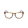 David Beckham Db 7022 Rectangular Tortoiseshell Eyeglasses In Brown