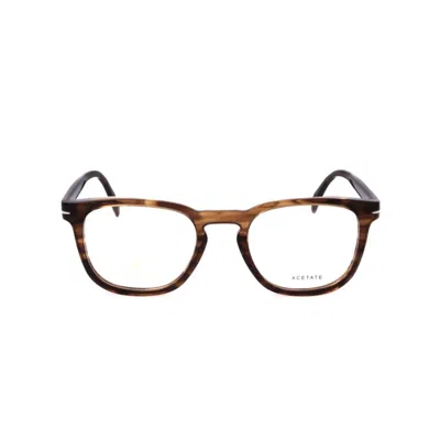 David Beckham Db 7022 Rectangular Tortoiseshell Frame Eyeglasses In White