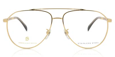 David Beckham Db 7023 001 Occhiali Da Vista Oro Per Uomo (solo Montatura) In Gold