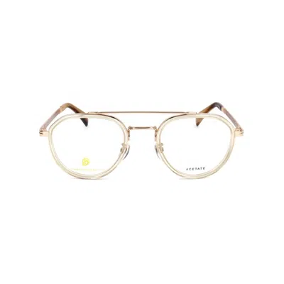 David Beckham Db 7026 Metal Frame Eyeglasses In Neutral