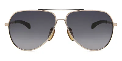 David Beckham Db 7031/s 06j/9o Occhiali Da Sole Oro Per Uomo In Gold