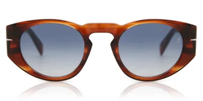 David Beckham Db 7033/s Ex4/08 Occhiali Da Sole Marroni Per Uomo In Brown