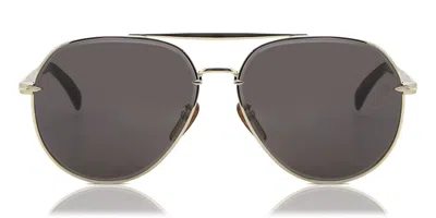 David Beckham Db 7037/g/s F6w/ir Occhiali Da Sole Oro Per Uomo In Gold
