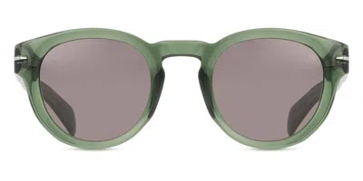 David Beckham Db 7041/s 1ed/ir Men's Sunglasses Green Size 48
