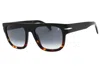David Beckham Stylish Rectangular Sunglasses In Blue