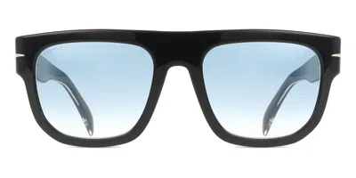 David Beckham Db 7044/s 807/f9 Men's Sunglasses Black Size 54