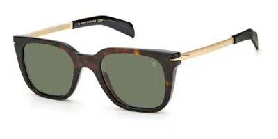 David Beckham Db 7047/s Qum/qt Occhiali Da Sole Tartarugatishell Per Uomo In Metallic