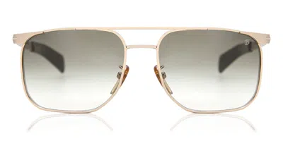 David Beckham Db 7048/s 06j/9k Occhiali Da Sole Oro Per Uomo In Gold
