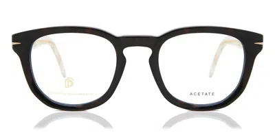 David Beckham Db 7050 086 Men's Glasses Tortoiseshell Size 47 - Free Lenses - Blue Light Block Available In Black