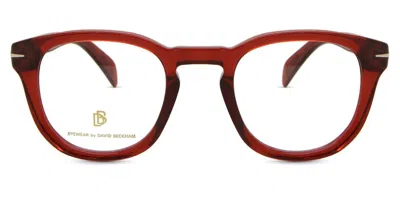 David Beckham Db 7050 Men's Glasses, Red, Size 47