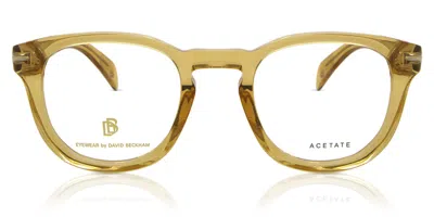 David Beckham Db 7050 40g Men's Glasses Yellow Size 47 - Free Lenses - Blue Light Block Available