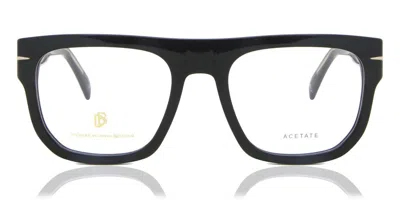 David Beckham Db 7052 807 Occhiali Da Vista Neri Per Uomo (solo Montatura) In Black