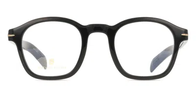 David Beckham Db 7053/bb 2m2/g6 Blu-light Block Occhiali Da Vista Neri Per Uomo (solo Montatura) In Yellow