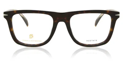David Beckham Db 7061/f Vestibilità Orientale 086 Occhiali Da Vista Tartarugatishell Per Uomo (solo Montatura) In Brown