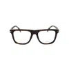 David Beckham Db 7061/f Timeless Rectangular Tortoiseshell Frame Eyeglasses In Brown