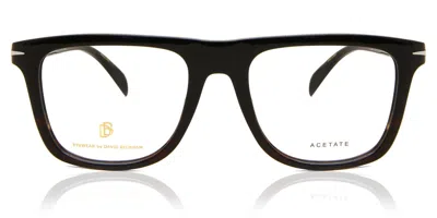 David Beckham Db 7061/f Asian Fit 37n Men's Glasses Black Size 53 - Free Lenses - Blue Light Block Available