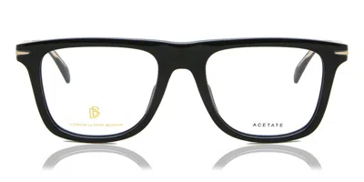 David Beckham Db 7061/f Asian Fit 807 Men's Glasses Black Size 53 - Free Lenses - Blue Light Block Available