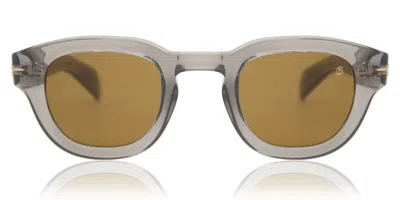 David Beckham Db 7062/s Kb7/70 Occhiali Da Sole Grigi Per Uomo In Gray