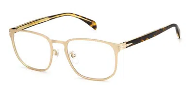 David Beckham Db 7073/f Vestibilità Orientale 06j Occhiali Da Vista Rose-oro Per Uomo (solo Montatura) In Gold