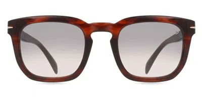 David Beckham Db 7076/s Ex4/9o Occhiali Da Sole Marroni Per Uomo