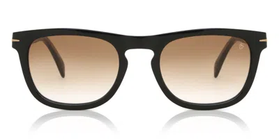 David Beckham Db 7077/s 807/ha Men's Sunglasses Black Size 53