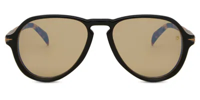 David Beckham Db 7079/s Wr7/z0 Men's Sunglasses Black Size 55