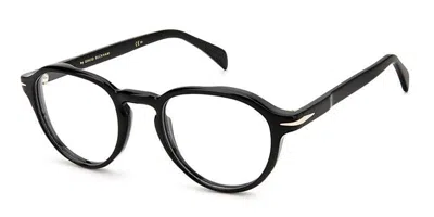 David Beckham Db 7086 807 Men's Glasses Black Size 49 - Free Lenses - Blue Light Block Available