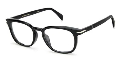 David Beckham Db 7089/f Asian Fit Men's Glasses, Black, Size 52