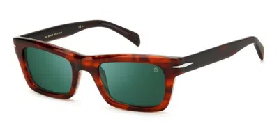 David Beckham Db 7091/s Ex4/mt Men's Sunglasses Brown Size 51