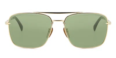 David Beckham Db 7093/g/s J5g/qt Men's Sunglasses Gold Size 60