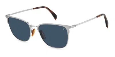 David Beckham Db 7094/g/s Asian Fit 6lb/ku Men's Sunglasses Silver Size 57