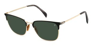 David Beckham Db 7094/g/s Asian Fit I46/uc Men's Sunglasses Black Size 57