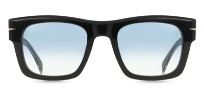 David Beckham Db 7099/s 807/f9 Men's Sunglasses Black Size 51
