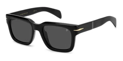 David Beckham Db 7100/s 807/ir Men's Sunglasses Black Size 52