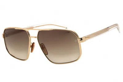 David Beckham Db 7102/s 0loj Ha Gold Crystal/brown Gradient In Multi