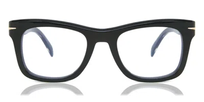 David Beckham Db 7105/bb Blue-light Block Men's Glasses, Black, Size 51