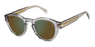 David Beckham Db 7110/s Kb7/mt Men's Sunglasses Grey Size 49