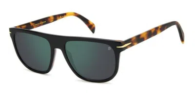 David Beckham Db 7111/s Wr7/mt Men's Sunglasses Black Size 56