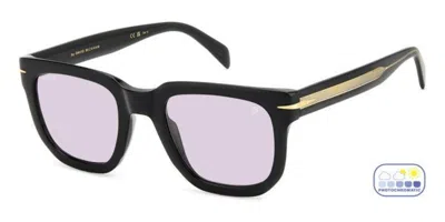 David Beckham Db 7118/s 807/ke Men's Sunglasses Black Size 52
