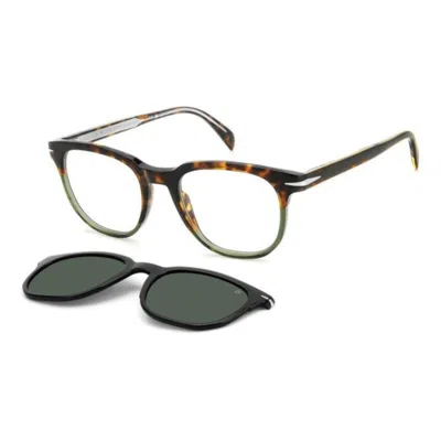 David Beckham Db 7120/cs Square Frame Eyewear In Brown