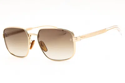 David Beckham Db 7121/g/s 0loj Ha Gold/brown Gradient